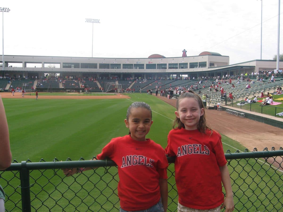 Angels Stadium, Spring Training